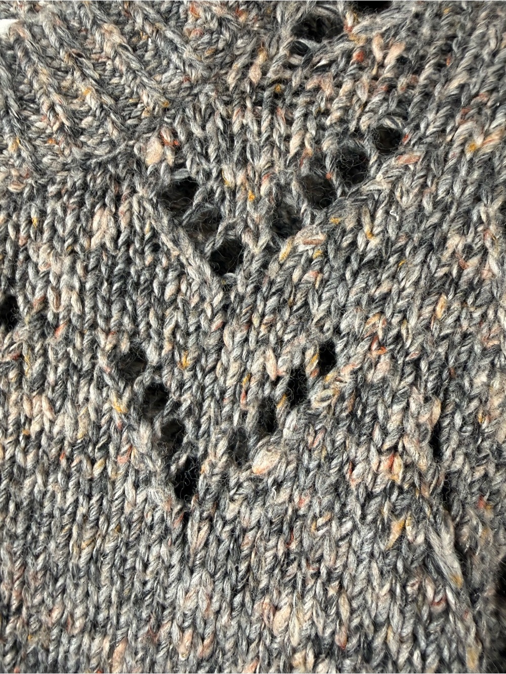 Madewell Pointelle Knit Sweater | Size Small | Wool Blend - Picture 4 of 10